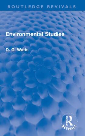 Watts |  Environmental Studies | Buch |  Sack Fachmedien