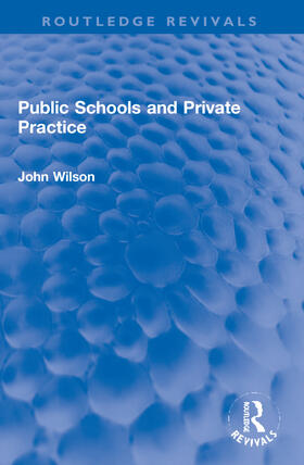 Wilson |  Public Schools and Private Practice | Buch |  Sack Fachmedien