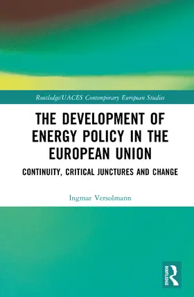 Versolmann |  The Development of Energy Policy in the European Union | Buch |  Sack Fachmedien