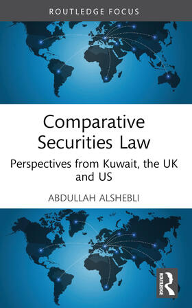 Alshebli |  Comparative Securities Law | Buch |  Sack Fachmedien