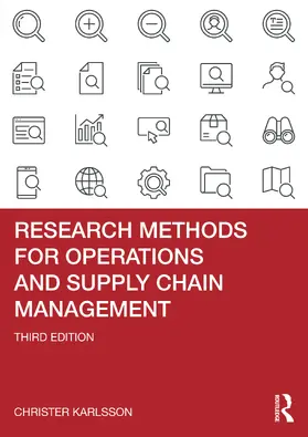 Karlsson |  Research Methods for Operations and Supply Chain Management | Buch |  Sack Fachmedien