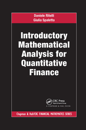 Ritelli / Spaletta |  Introductory Mathematical Analysis for Quantitative Finance | Buch |  Sack Fachmedien