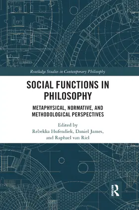 Hufendiek / James / van Riel |  Social Functions in Philosophy | Buch |  Sack Fachmedien