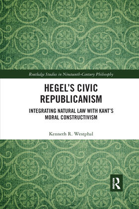 Westphal |  Hegel's Civic Republicanism | Buch |  Sack Fachmedien