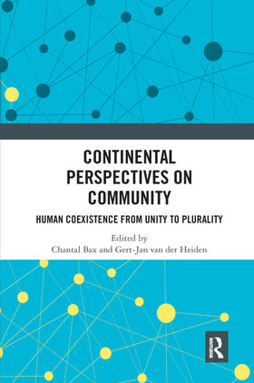 Bax / van der Heiden |  Continental Perspectives on Community | Buch |  Sack Fachmedien
