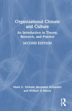 Schneider / Ehrhart / Macey |  Organizational Climate and Culture | Buch |  Sack Fachmedien