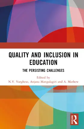 Varghese / Mangalagiri / Mathew |  Quality and Inclusion in Education | Buch |  Sack Fachmedien