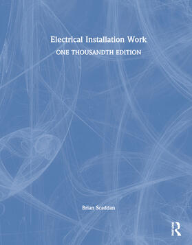 Scaddan |  Electrical Installation Work | Buch |  Sack Fachmedien