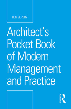 Vickery |  Architect's Pocket Book of Modern Management and Practice | Buch |  Sack Fachmedien