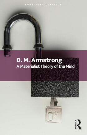 Armstrong |  A Materialist Theory of the Mind | Buch |  Sack Fachmedien