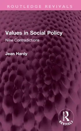 Hardy |  Values in Social Policy | Buch |  Sack Fachmedien