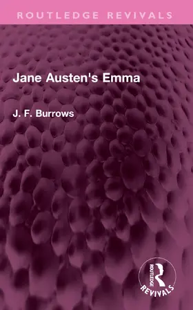 Burrows |  Jane Austen's Emma | Buch |  Sack Fachmedien