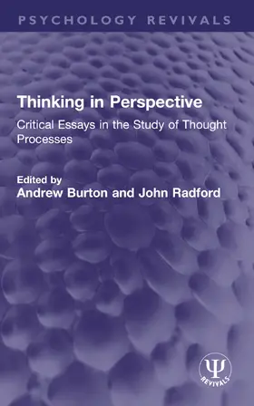 Burton / Radford |  Thinking in Perspective | Buch |  Sack Fachmedien