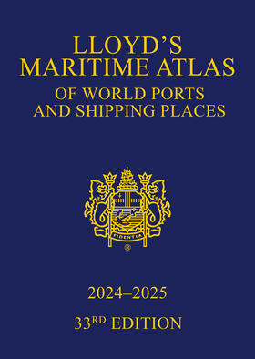 UK Ltd |  Lloyd's Maritime Atlas of World Ports and Shipping Places 2024-2025 | Buch |  Sack Fachmedien