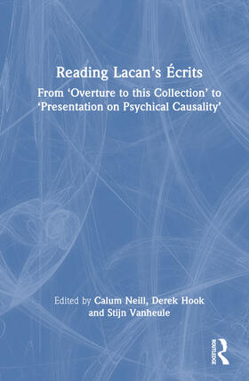 Neill / Hook / Vanheule |  Reading Lacan's Écrits | Buch |  Sack Fachmedien