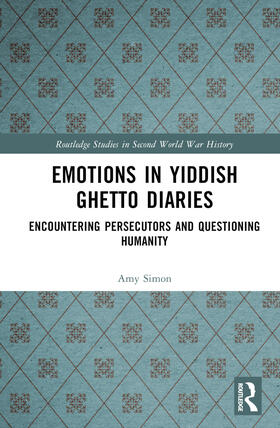 Simon |  Emotions in Yiddish Ghetto Diaries | Buch |  Sack Fachmedien