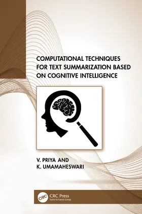 Umamaheswari / Priya |  Computational Techniques for Text Summarization based on Cognitive Intelligence | Buch |  Sack Fachmedien