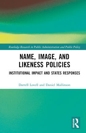 Lovell / Mallinson |  Name, Image, and Likeness Policies | Buch |  Sack Fachmedien