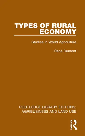 Dumont |  Types of Rural Economy | Buch |  Sack Fachmedien