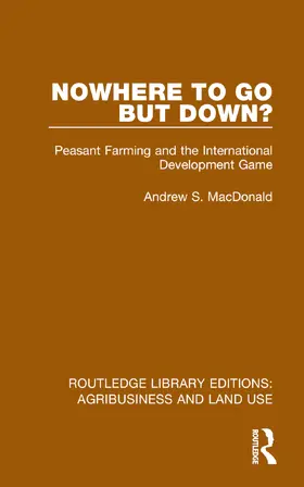 MacDonald |  Nowhere To Go But Down? | Buch |  Sack Fachmedien