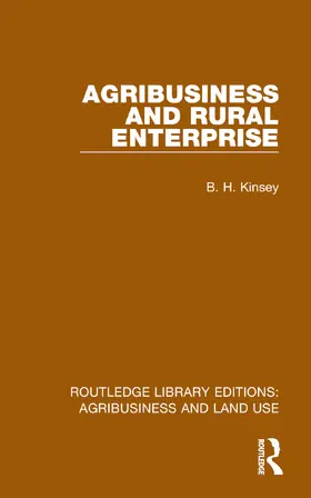 Kinsey |  Agribusiness and Rural Enterprise | Buch |  Sack Fachmedien