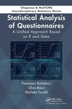 Bartolucci / Gnaldi / Bacci |  Statistical Analysis of Questionnaires | Buch |  Sack Fachmedien