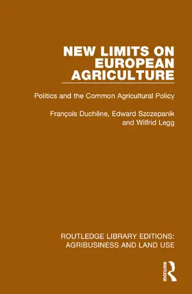 Szczepanik / Duchêne / Duchene |  New Limits on European Agriculture | Buch |  Sack Fachmedien