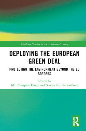 Eritja / Fernández-Pons |  Deploying the European Green Deal | Buch |  Sack Fachmedien