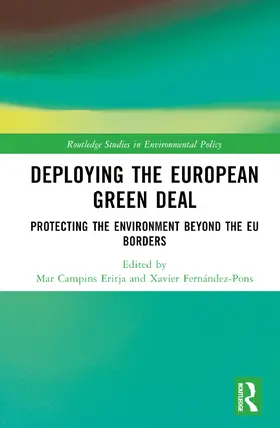 Eritja / Fernández-Pons |  Deploying the European Green Deal | Buch |  Sack Fachmedien