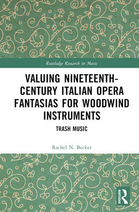 Becker |  Valuing Nineteenth-Century Italian Opera Fantasias for Woodwind Instruments | Buch |  Sack Fachmedien