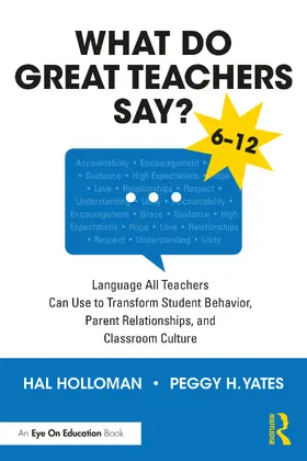 Holloman / Yates |  What Do Great Teachers Say? | Buch |  Sack Fachmedien