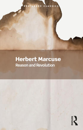 Marcuse |  Reason and Revolution | Buch |  Sack Fachmedien