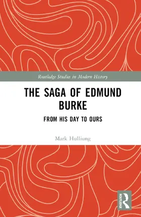 Hulliung |  The Saga of Edmund Burke | Buch |  Sack Fachmedien