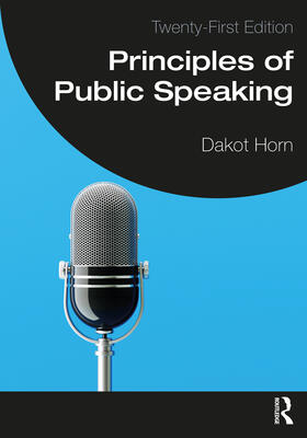 Horn |  Principles of Public Speaking | Buch |  Sack Fachmedien