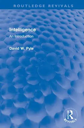 Pyle |  Intelligence | Buch |  Sack Fachmedien