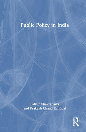 Chakrabarty / Kandpal |  Public Policy in India | Buch |  Sack Fachmedien