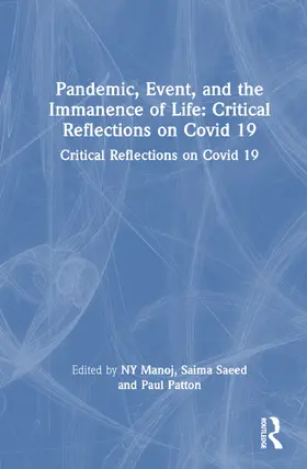 NY / Saeed / Patton |  Pandemic, Event, and the Immanence of Life | Buch |  Sack Fachmedien