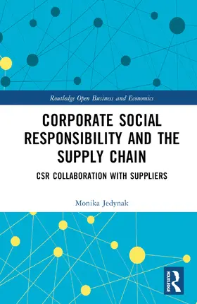 Jedynak |  Corporate Social Responsibility and the Supply Chain | Buch |  Sack Fachmedien