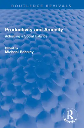 Beesley |  Productivity and Amenity | Buch |  Sack Fachmedien