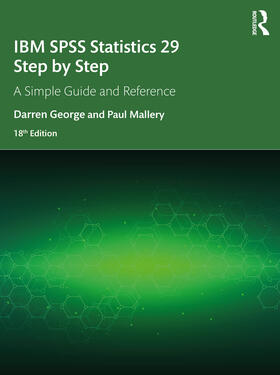 George / Mallery |  IBM SPSS Statistics 29 Step by Step | Buch |  Sack Fachmedien