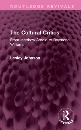 Johnson |  The Cultural Critics | Buch |  Sack Fachmedien