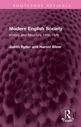 Silver / Ryder |  Modern English Society | Buch |  Sack Fachmedien