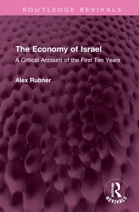 Rubner |  The Economy of Israel | Buch |  Sack Fachmedien