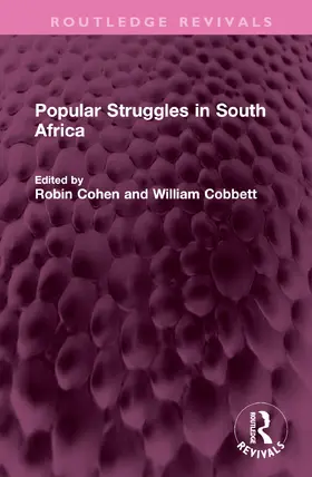 Cohen / Cobbett |  Popular Struggles in South Africa | Buch |  Sack Fachmedien