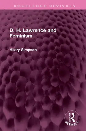 Simpson |  D. H. Lawrence and Feminism | Buch |  Sack Fachmedien