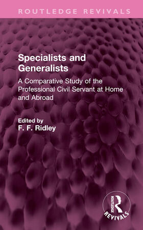 Ridley |  Specialists and Generalists | Buch |  Sack Fachmedien