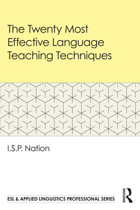 Nation |  The Twenty Most Effective Language Teaching Techniques | Buch |  Sack Fachmedien