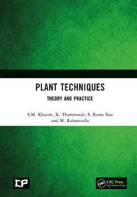 Thammasiri / Khasim / Rahamtulla |  Plant Techniques | Buch |  Sack Fachmedien