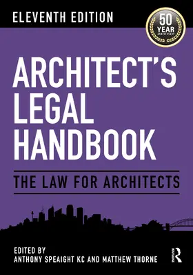 Speaight KC / Thorne |  Architect's Legal Handbook | Buch |  Sack Fachmedien