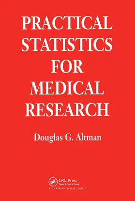 Altman |  Practical Statistics for Medical Research | Buch |  Sack Fachmedien